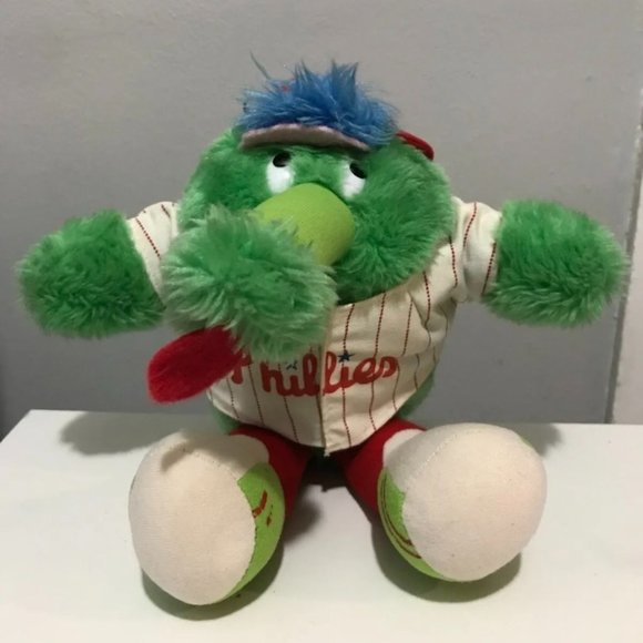 Vintage 1996 Philadelphia Phillie Phanatic Snuffleupagus Mascot Plush RARE - Picture 1 of 6